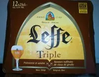 चीनी की मात्रा Bière Belge - Triple