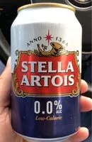 Sucre et nutriments contenus dans Stella artois