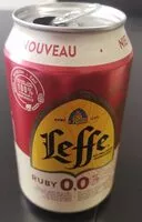चीनी की मात्रा Leffe Ruby 0,0%