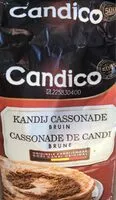 中的糖分和营养成分 Candico