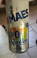 Amount of sugar in Maes 0.0%