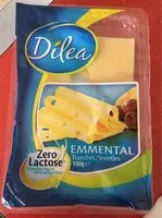 Sokerin määrä sisällä Emmental Zéro Lactose