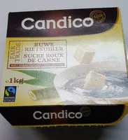 Sucre et nutriments contenus dans Candico