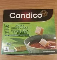 चीनी की मात्रा Candico sucre roux de canne