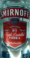 चीनी की मात्रा Vodka triple distilled