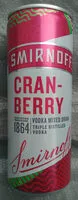 चीनी की मात्रा Cranberry