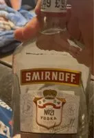 चीनी की मात्रा Vodca