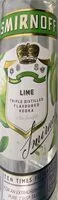 चीनी की मात्रा vodka lime