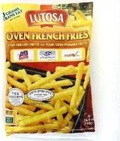 İçindeki şeker miktarı Frites au four