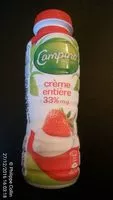 Quantité de sucre dans Crème entière 33% m.g.