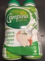 Quantité de sucre dans Crème Légère Et Onctueuse 2x250 ml