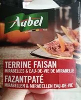 चीनी की मात्रा Terrine Faisan