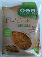 Sucre et nutriments contenus dans Eco biscuits