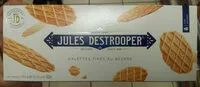 Sucre et nutriments contenus dans Jules destrooper