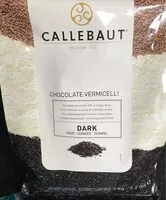 Quantité de sucre dans Vermicelle de chocolat noir