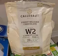 Quantité de sucre dans Callebaut