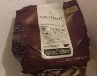 Quantité de sucre dans Callebaut recipe 70-30-38