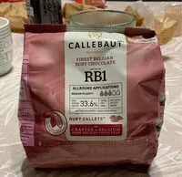 Quantité de sucre dans Finest belgian ruby chocolate