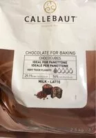 Quantité de sucre dans CHOCOLATE FOR BAKING. CHIOCOCUBES MILK - LATTE
