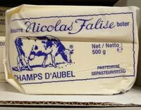 Sucre et nutriments contenus dans Nicolas falise