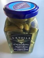 入っている砂糖の量 Cornichons extra-fins