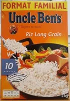 Zuckermenge drin Riz cuisson rapide Uncle Ben's  2 kg