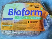 Sucre et nutriments contenus dans Biaform