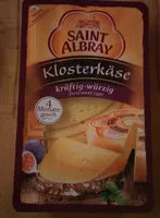 Amount of sugar in Klosterkäse