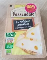 Sucre et nutriments contenus dans Passendale