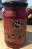 Amount of sugar in Oignons rouges
