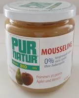 Cantidad de azúcar en Mousseline
