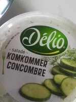 Zuckermenge drin salade concombre