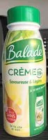 İçindeki şeker miktarı Crème savoureuse et légère