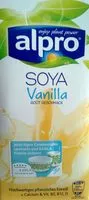 Vanilla soy milks