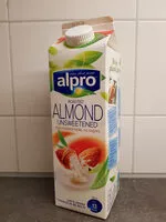 入っている砂糖の量 Almond Unsweetened