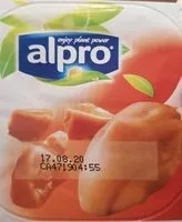 Suhkru kogus sees Alpro creamy and sweet caramel vegan