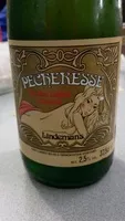 中的糖分和营养成分 Pecheresse