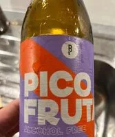 Sokerin määrä sisällä Pico Fruta