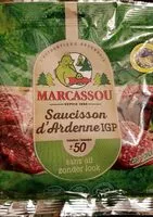 Quantité de sucre dans Saucisson d'Ardenne IGP