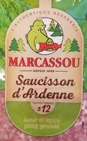 Quantité de sucre dans Saucisson d'Ardenne