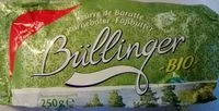 中的糖分和营养成分 Bullinger