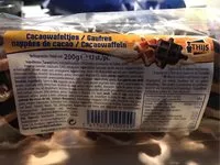 入っている砂糖の量 Gaufres