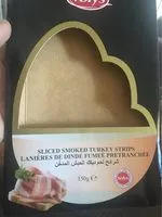 Sucre et nutriments contenus dans Smoked turkey