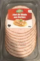 Jumlah gula yang masuk Filet de dinde aux herbes
