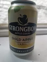 入っている砂糖の量 Strongbow apple cider
