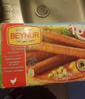 Sucre et nutriments contenus dans Beynur