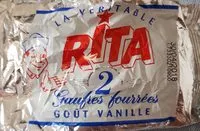 含糖量 2 Gaufres Fourrées Goût Vanille