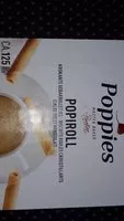 Cantidad de azúcar en Poppies Popiroll 12X125G