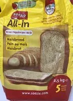 Cantidad de azúcar en Pain au Maïs
