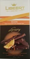 含糖量 Belgian dark chocolate with orange peel